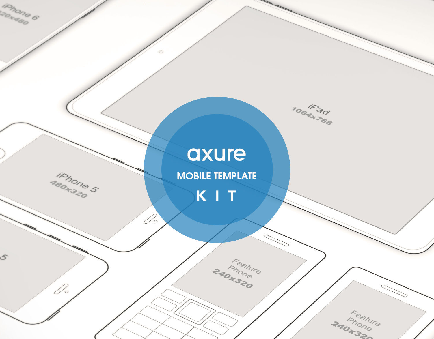 Axure Mobile phone templates