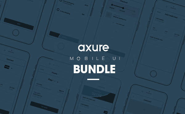 Axure Mobile UI Bundle